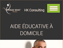 Tablet Screenshot of consultant-educatif.fr